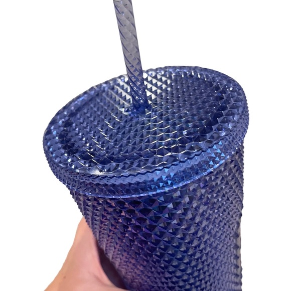 NWT STARBUCKS Disney Parks Disneyland Studded Tumbler Iced Coffee 24 oz. 2021 - Picture 4 of 7